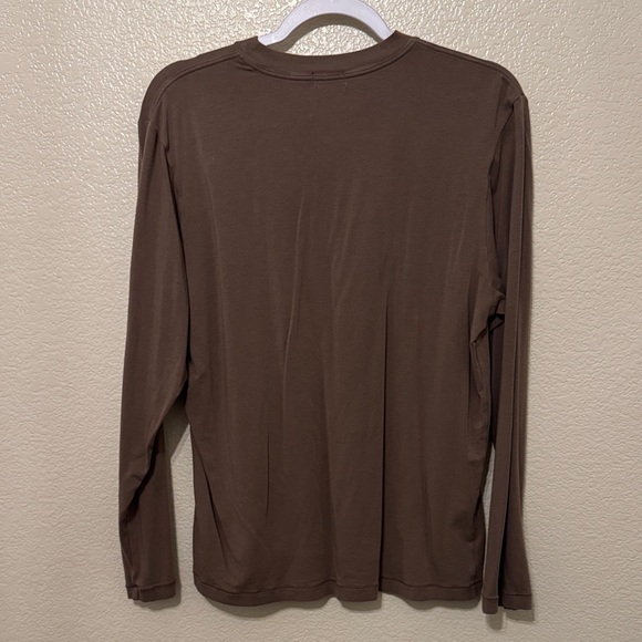 Skims Unisex Oversized Long Sleeve T Shirt sz S - Picture 4 of 4